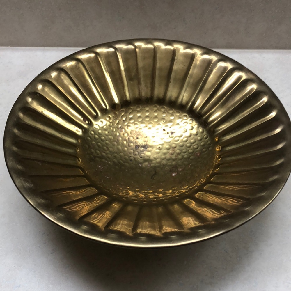 Vintage Brass Bowl